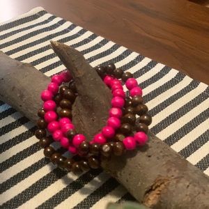 Stretchy bracelet set